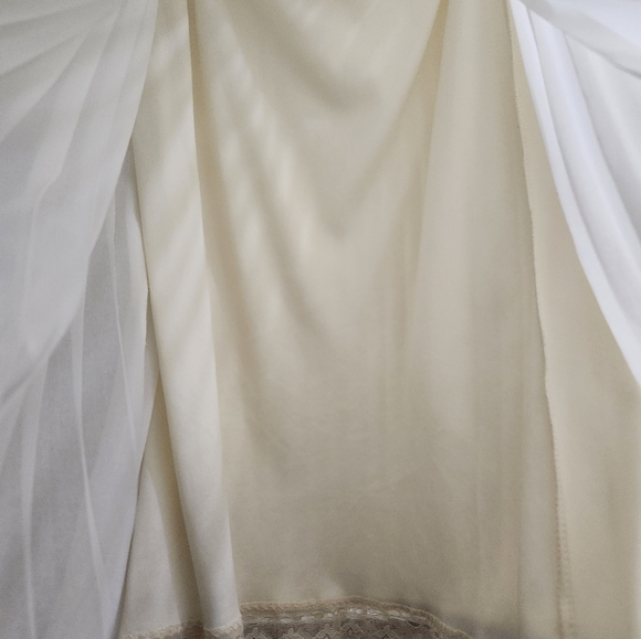 Sabine White Black Accordian Pleats Maxi Skirt XS - Picture 4 of 8